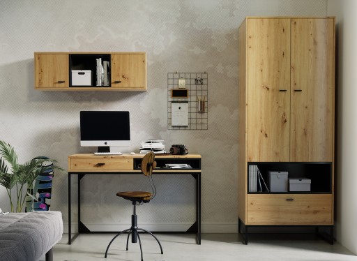 biurko industrialne loft toaletka metal Olier 01