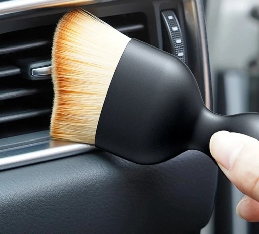 BARDZO MIĘKKI PĘDZEL DO CZYSZCZENIA WNĘTRZA AUTO DETAILING NAWIEWÓW PIANO