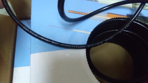 RG58 RG-58 SATEC Premium Concentric Cable 1M