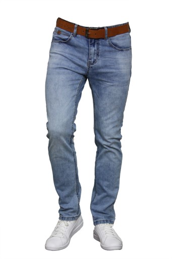 МУЖСКИЕ ДЖИНСЫ REGULAR Fit + Ремень W33 L32 РЕМЕНЬ 86-88