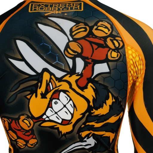 РАШГАРД ММА РУКАВ Экстремальное хобби ANGRY WASP XXL