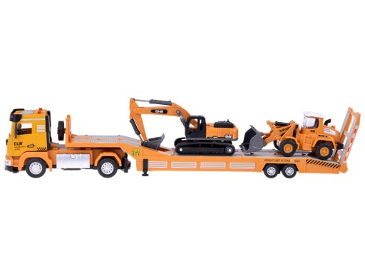 Грузовик-эвакуатор, экскаватор и бульдозер со звуком Little Builder AR5008