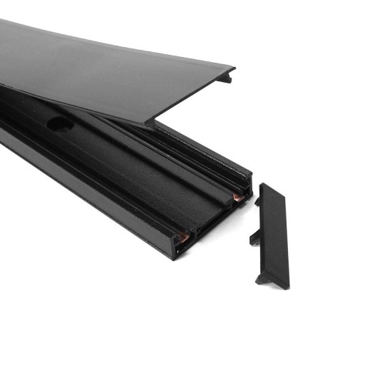 Магнитный рельс Ultra Slim, черный, 200 см