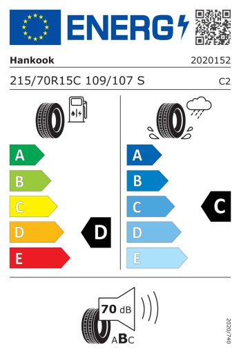 4x ЛЕТНИЕ ШИНЫ 215/70R15 Hankook RA18 S C