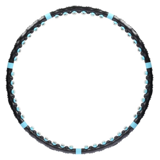 HULA HOP MASUJĄCE Z MAGNESAMI 98CM HMS HHP006 MASAŻER ODCHUDZAJĄCE
