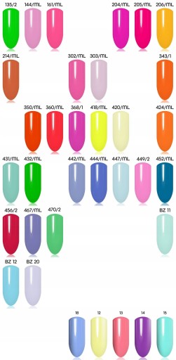 Гибридный набор 10x la'kier varnish UV Lamp 120 Вт