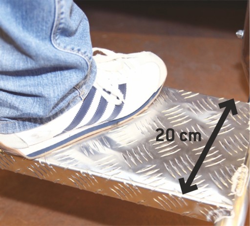 FARAONE PÓŁDRABINA SCHODY PLATFORMA 3 STOPNIE 48CM