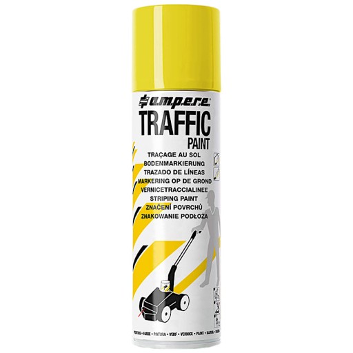 Дорожная краска для полос и линий 48х 500мл Traffic Paint AMPERE