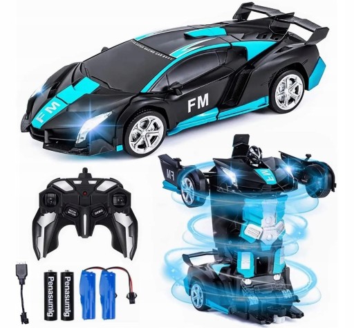 AUTO ROBOT SAMOCHÓD 2w1 STEROWANY ZABAWKA PILOT