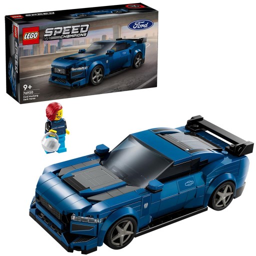 LEGO SPEED CHAMPIONS 76920 FORD MUSTANG ТЕМНЫЙ + БУМАЖНЫЙ ПАКЕТ LEGO СРЕДНИЙ