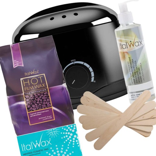 HARD WAX Set Plum HEATER Emulsion
