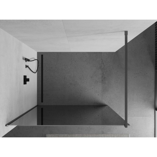 MEXEN KIOTO ŚCIANKA PRYSZNICOWA WALK-IN 90 x 200 CM GUN GRAY szkło 8 mm