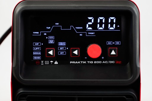 TIG IDEAL PRAKTIK 200 AC DC PULS HF инверторный сварочный аппарат COLD POINT 230V