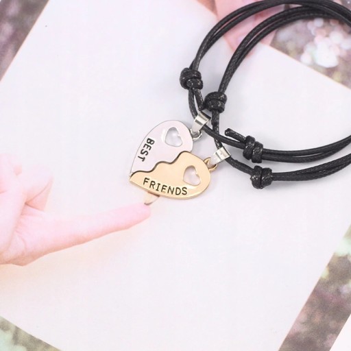 БРАСЛЕТ BEST FRIENDS HEART колье дружбы
