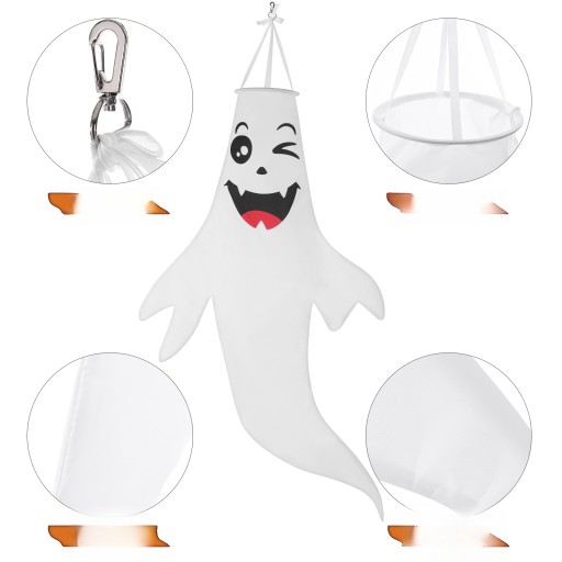 ZABAWKI OZDOBY DEKORACJA OKNA NA HALLOWEEN DEKORACJE ZEWNĘTRZNE