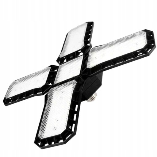 LAMPA SUFITOWA 60W LED WISZĄCA PLAFON WARSZTATOWA ŻYRANDOL HALOGEN ZARÓWKA
