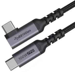 КАБЕЛЬ 2 м USB 3.1 gen 2 10 Гбит/с QC PowerDelivery 100 Вт