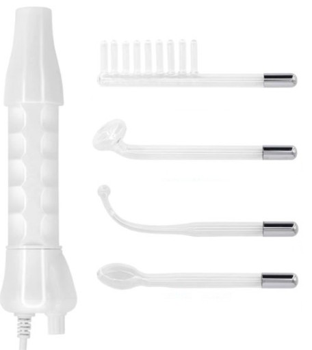 DERMA WAND ДАРСОНВАЛЬ САМЫЕ СИЛЬНЫЕ 10 В 4 ЭЛЕКТРОДАХ ДЛЯ ВОЛОС ЛИЦА, ТЕЛА