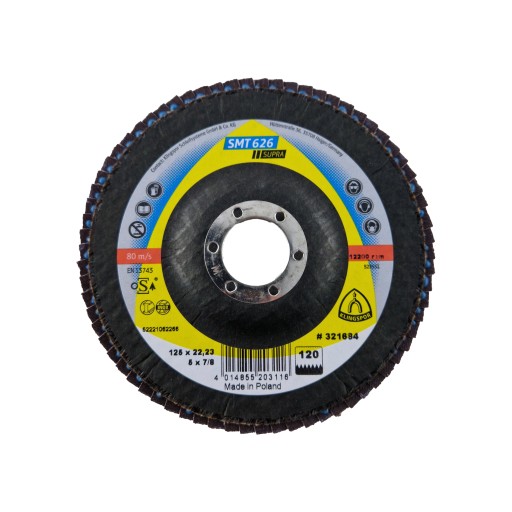 TARCZA LAMELKOWA LISTKOWA KLINGSPOR 125 GR 120