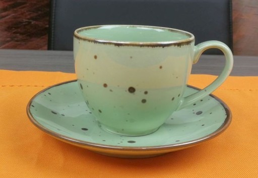 КОФЕЙНЫЙ СЕРВИС BOGUCICE COTAGE ЗЕЛЕНЫЙ 15 шт.