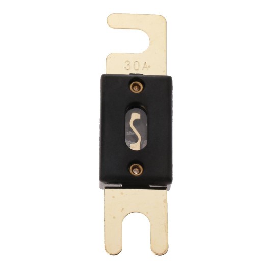 wkv-Great Performance 5 Pcs Car Auto ANL Gold Plated 30A 32V