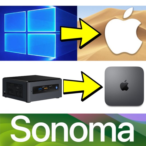 MacOS Sonoma dla Intel NUC 8 Gen hackintosh