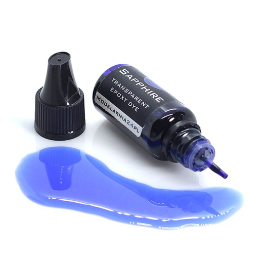 PIGMENT Barwnik TRANSPARENTNY SZAFIR do ŻYWIC