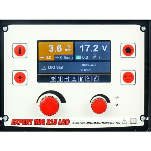 ИДЕАЛЬНЫЙ ИНВЕРТОРНЫЙ СВАРОЧНЫЙ АППАРАТ MIG 215 LCD SYNERGY