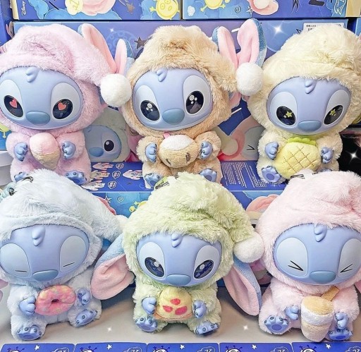 Stitch z Brelokiem Interaktywna Maskotka Pluszowa