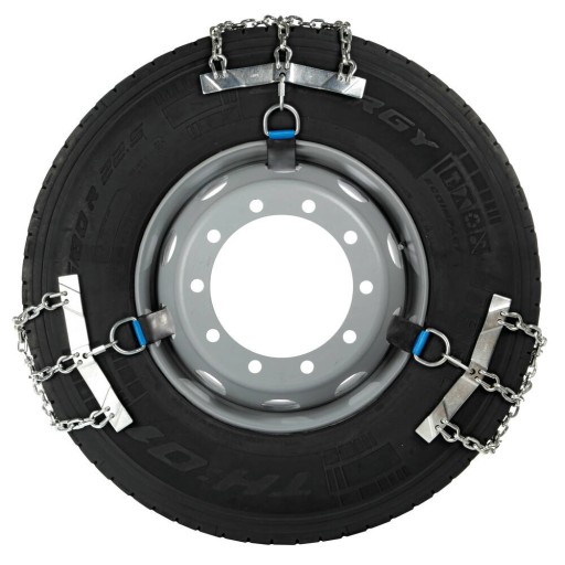 6 цепей противоскольжения TIR 295/80r22,5 305/70r22,5 + защита обода