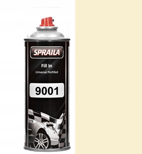 МЕЛКОЗЕРНИСТАЯ СТРУКТУРА 9001 RAL MAT SPRAY 400ML