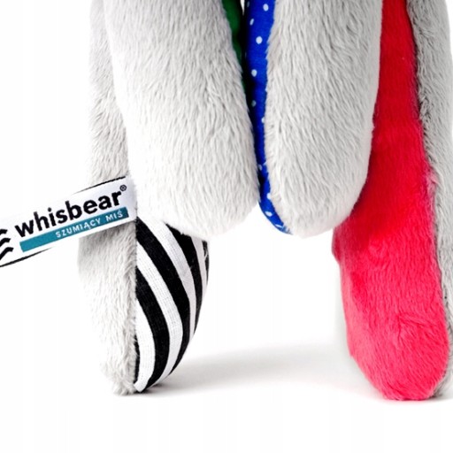 Сенсорный плюшевый мишка Whisbear, арбуз
