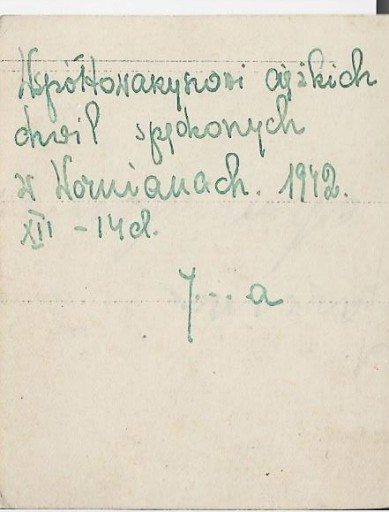 СТАРАЯ ФОТОГРАФИЯ - ВОЖНЯНИ 1942 ГОДА.