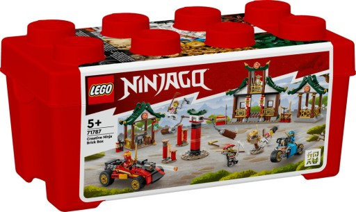 LEGO 71787 NINJAGO КОРОБКА ДЛЯ ТВОРЧЕСКИХ НИНДЗЯ
