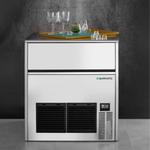 Подстольный льдогенератор Coolice с воздушным охлаждением, вместимость 33 кг/ч. 16 кг,