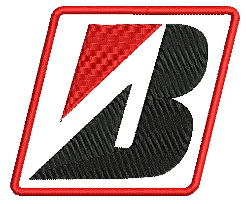 Нашивка BRIDGESTONE Аппликация Тюнинг Вышивка