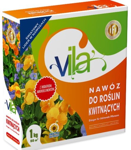 ЦВЕТОЧНОЕ УДОБРЕНИЕ для цветущих растений 1 кг Vila