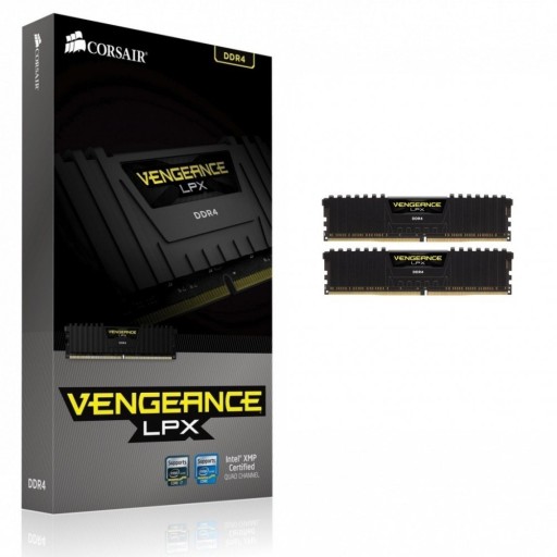 Оперативная память DDR4 16 ГБ (2x8 ГБ) Corsair Vengeance LPX 3200 МГц CL16 XMP 2.0