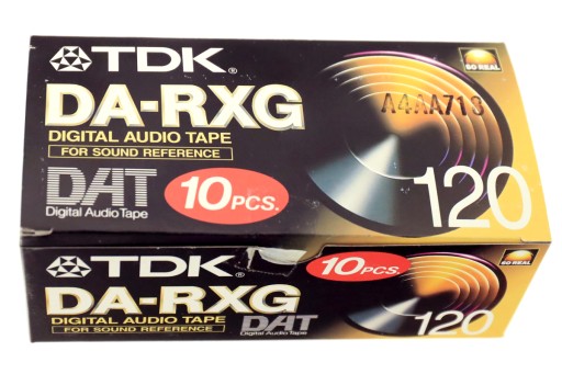 TDK DA-RXG 120 DIGITALAUDIO TAPE (DAT) новая кассета