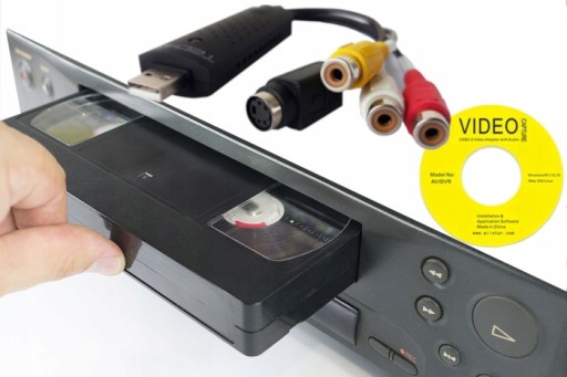 ВИДЕОГРАББЕР USB RIPPING с VHS-кассет камер ПК