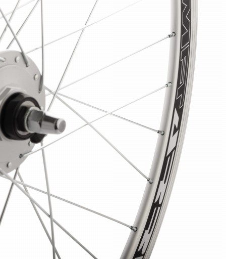 Koło rowerowe przednie 28 stożek piasta dynamo SR