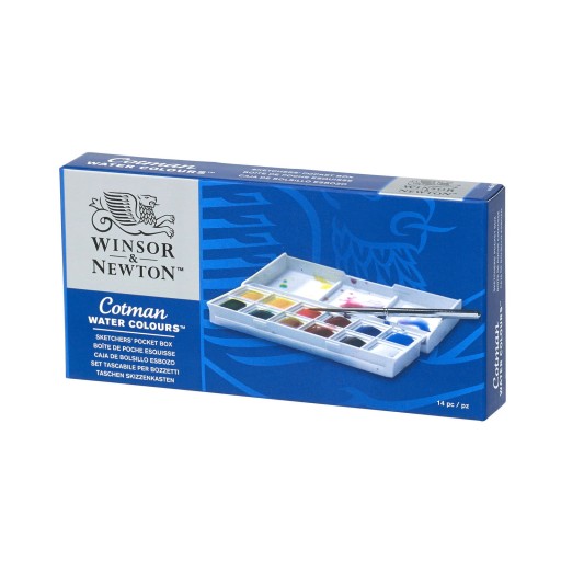 Акварельные краски Winsor & Newton Cotman 12