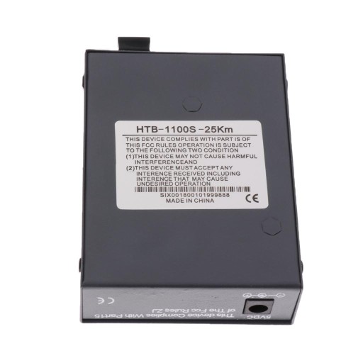 HTB-1100s 10/100M, 25 км, симплексный медиаконвертер