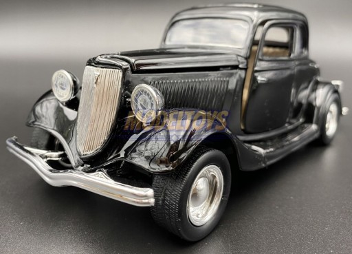 Ford Coupe 1934 Hardtop модель 1:24 Motormax 73217 черный