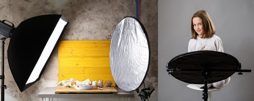 BLEND DIFFUSER, круглый 80см, бело-серебристый футляр