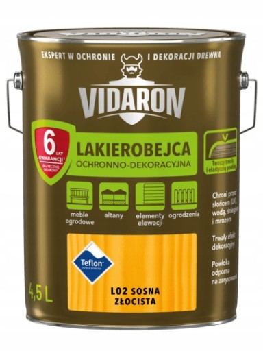 VIDARON Морилка лаковая L02 4,5л
