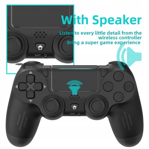 Совместим с беспроводным игровым контроллером PS4.
