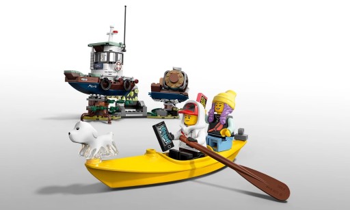 LEGO Hidden Side 70419 Затонувший корабль рыбацкой лодки