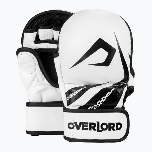 Rękawice grapplingowe Overlord Sparring MMA białe M