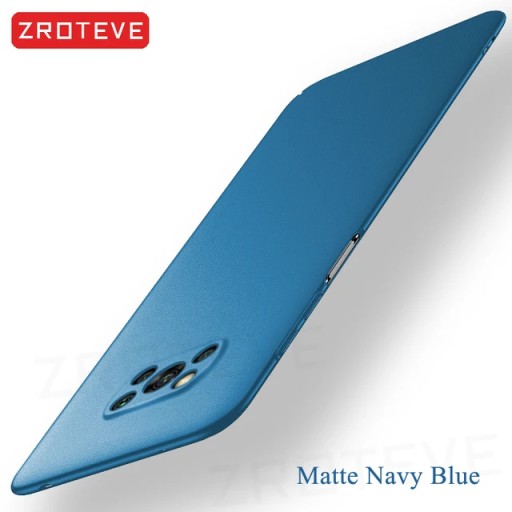 Для PocoX3 NFC чехол ZROTEVE тонкий жесткий матовый чехол из ПК для Xiaomi Poco X3 X4 X5